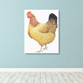 Kip 2012 canvas afdruk (Insitu (Houten vloer))