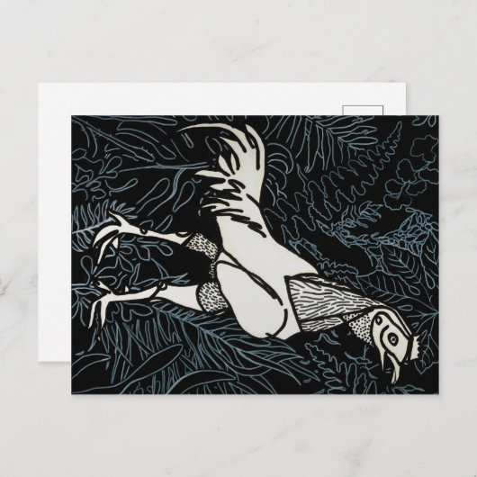 Kip 2 briefkaart (Voorkant / Achterkant)