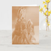 Kip 2 kaart (Gele Bloem)