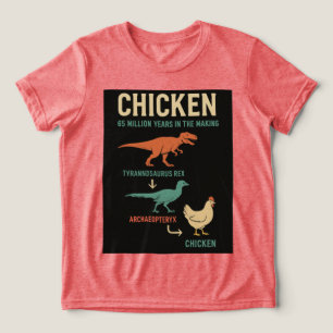Kip: 65 miljoen jaar in de maak Tri-Blend shirt