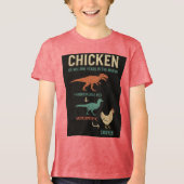 Kip: 65 miljoen jaar in de maak Tri-Blend shirt (Voorkant)