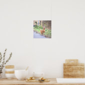 Kip aan de Weg Poster (Keuken)