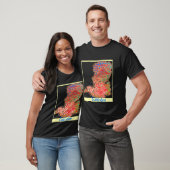 Kip Abstracte Kunst Origineel T-shirt (Unisex)