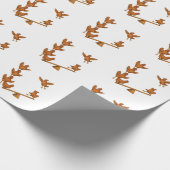 Kip acrobaten Inpakpapier (Hoek)