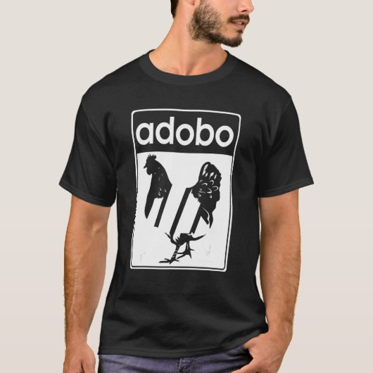 Kip Adobo Filipijns eten Filippijnen Adobo CH T-shirt (Voorkant)