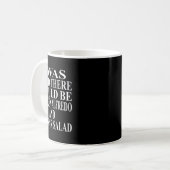 Kip Alfredo Kleding Geweldig Grappig Caesar Salade Koffiemok (Voorkant links)