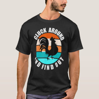 KIP AROUND EN ONTDEK KIP LIEFHEBBER PLUIMVEE FA T-SHIRT