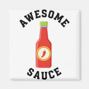 Kip Awesome Sausfles Magneet