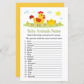 Kip Baby Animals Name Game (Voorkant / Achterkant)