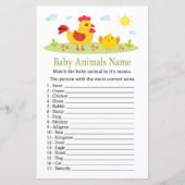 Kip Baby Animals Name Game (Voorkant)