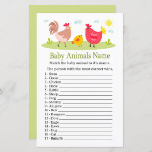 Kip Baby Animals Name Game