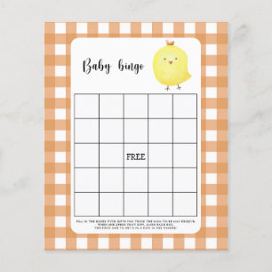 Kip - Baby shower bingo spel