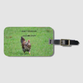 Kip Bagage Label (Voorkant (horizontaal))