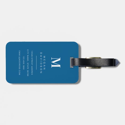 Kip bagage label (Achterkant horizontaal)