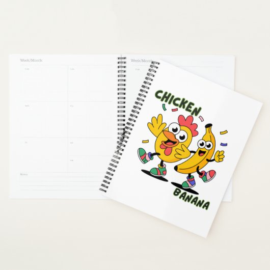 KIP BANAAN DANS PLANNER (Display)