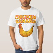 Kip Banana Madness 🐔🍌 T-shirt (Voorkant)
