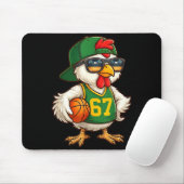 Kip Basketbal 67 Gen Alpha Jargon Srts Mannen Jong Muismat (Met muis)