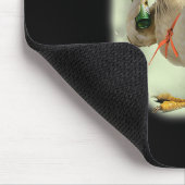 Kip Bier Karate Kick Cool Kip Grappige Kip Muismat (Hoek)