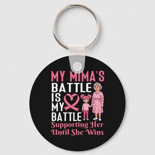 Kip Bier Karate Kick Cool Kip Grappige Kip Sleutelhanger (Voorkant)