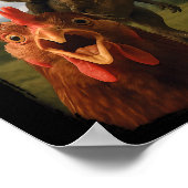 Kip Bigfoot T-rex Ufo Selfie  Poster (Hoek)
