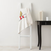 Kip bij Bowling met Bowling-pin Sherpa Deken (In situ)