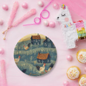 Kip Boerderij papier Bord (Feest)