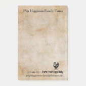  Kip Boerderij Post-it® Notes (Voorkant)