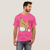 Kip Bowling Pin Sport T-shirt (Voorkant volledig)