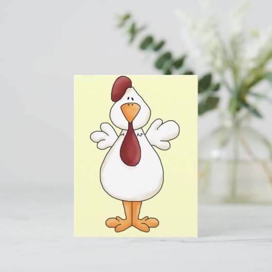 Kip Briefkaart (Staand voorkant)