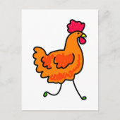 kip briefkaart (Voorkant)