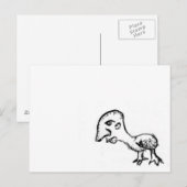 Kip Briefkaart (Voorkant / Achterkant)