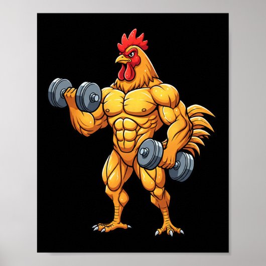 Kip, Buff Haan  Poster (Voorkant)