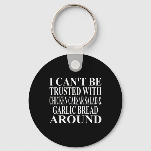 Kip Caesar Salade Kleding Amazing Grappig Brood D Sleutelhanger (Voorkant)
