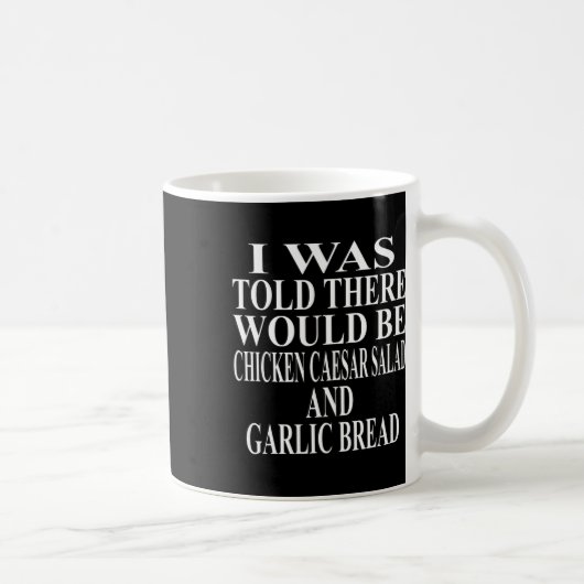 Kip Caesar Salade Kleding Geweldig Grappig Brood D Koffiemok (Rechts)