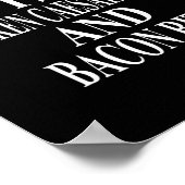 Kip Caesar Salade Kleding Geweldig Grappig Con Bit Poster (Hoek)