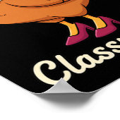 Kip Cly Chick, ik ben dat hen in parels Poster (Hoek)