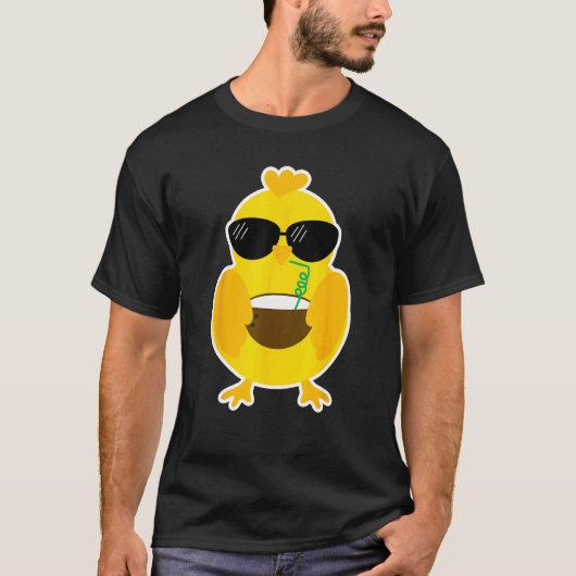 Kip Comic Vriend Dierenliefde T-shirt (Voorkant)