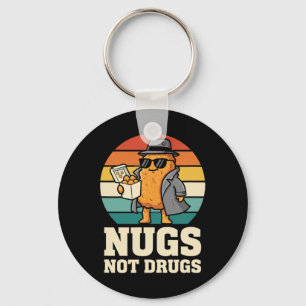 Kip, Cool Nug Detective Vibe, Nugs Niet Drugs Sleutelhanger