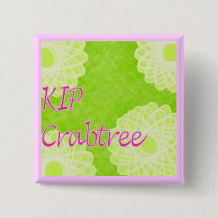 KIP Crabtree Knitting Vierkante Button 5,1 Cm