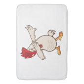 Kip Dabbing Boer Dab Dans Badmat (Voorkant Verticaal)