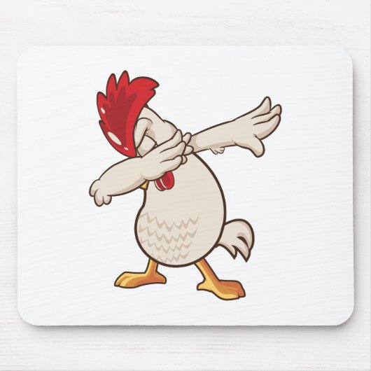 Kip Dabbing Boer Dab Dans Muismat (Voorkant)