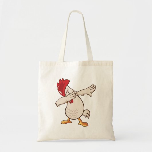 Kip Dabbing Boer Dab Dans Tote Bag (Voorkant)