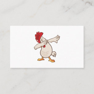 Kip Dabbing Boer Dab Dans Visitekaartje