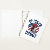 Kip Daddy Haan Retro Patriottisch Shirt Desi Planner (Display)