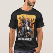 Kip Daddy Kip Vader Boer Pluimvee Vader T-shirt (Voorkant)