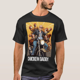 Kip Daddy Kip Vader Boer Pluimvee Vader T-shirt