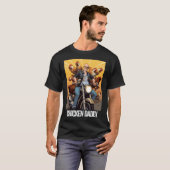 Kip Daddy Kip Vader Boer Pluimvee Vader T-shirt (Voorkant volledig)