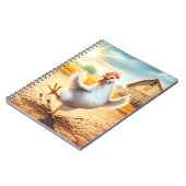 Kip dansen in Barnyard Notitieboek (Linkerzijde)