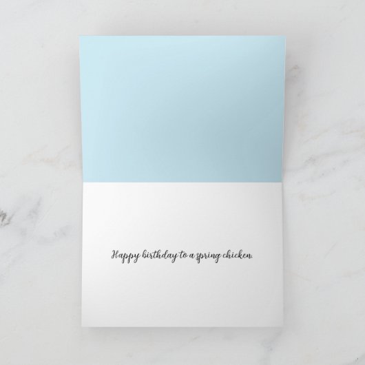 Kip dansen in Barnyard verjaardag Kaart (Binnen)