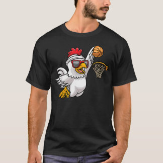 Kip die Basketbal Speler T-shirt